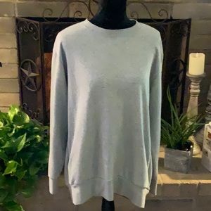 Nike women gray size L sweatshirt without fleece. No flaws like new